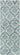 Harput Vintage Traditional Boho Oriental Blue, Navy & Ivory Rug - Runner 80x220 cm (2'7'' x 7'3'')