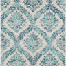 Harput Vintage Traditional Boho Oriental Blue, Navy & Ivory Rug - Medium 120x170 cm (3'11'' x 5'7'')