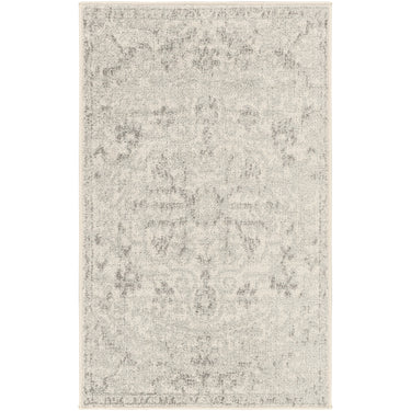Harput Vintage Traditional Boho Oriental Grey, Charcoal & Light Beige Rug - X-Small 60x90 cm (1'11'' x 2'11'')