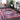 Harput Vintage Traditional Boho Oriental Pink, Fuchsia & SkyBlue Rug