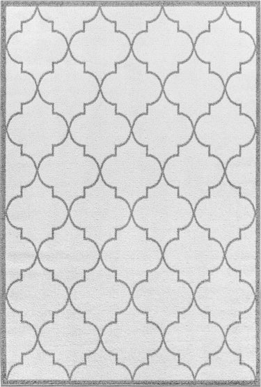 Harput Vintage Oriental White & Grey Rug - Medium 120x170 cm (3'11'' x 5'7'')