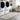 Hygge Cottage Hand Woven Runner Global Charcoal & White Rug
