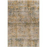 Naila Abstract Modern Beige & Beige Blue Yellow Rug - Large Plus 152x225 cm (5' x 7'5'')