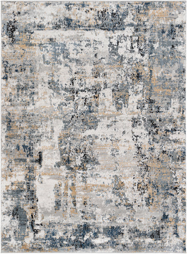 Jolie Abstract Marble Modern Grey, Slate & Charcoal Rug - Medium 120x170 cm (3'11'' x 5'7'')