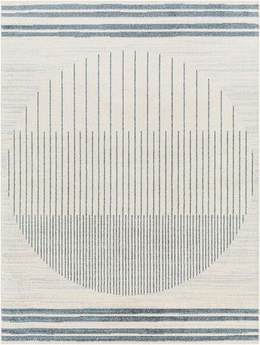 Lillian Geometric Washable Beige, Light Grey & Ivory Rug - Medium 120x170 cm (3'11'' x 5'7'')