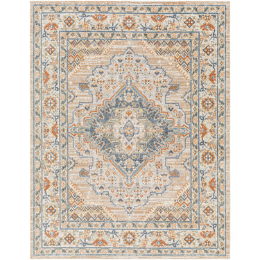 Lillian Traditional Washable Runner Vintage Oriental Brown, Oatmeal & Gray Rug - Medium 120x170 cm (3'11'' x 5'7'')