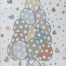 Lillian Kids Washable Multicolour, Beige & Burnt Orange Rug - Design LLL2340 - Small 80x150 cm (2'7'' x 4'11'')