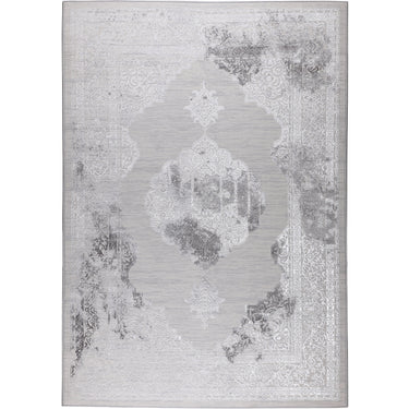 Lustro Vintage Oriental White, Off-White & Ivory Rug - Medium 120x170 cm (3'11'' x 5'7'')