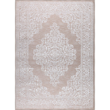 Lustro Vintage Oriental Beige, Tan & Off-White Rug - Medium 120x170 cm (3'11'' x 5'7'')