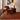 Mercer Rust Hand-Woven Wool Checkerboard Rug - lifestyle view