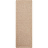 Mirage Cottage Fringe Jute Look Runner Outdoor Beige & Tan Rug - Design MGE2306 - Runner 80x220 cm (2'7'' x 7'3'')
