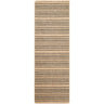 Mirage Cottage Fringe Jute Look Runner Outdoor Brown, Tan & Black Rug - Runner 80x220 cm (2'7'' x 7'3'')