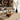 Mirage Cottage Checkboard Fringe Jute Look Runner Outdoor Brown & Tan Rug