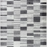 Monte Carlo Modern Graphic Skandi Black, White & Gray Rug - Medium 120x170 cm (3'11'' x 5'7'')