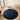 Moda Shaggy Solid Color Blue Rug