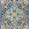 Murat Vintage Oriental Blue, InkBlue & Aqua Rug - Large Plus 160x220 cm (5'3'' x 7'3'')