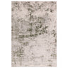 Opal OP03 Green Soft High-Low Abstract Rug - overhead view