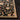 Riley Vintage Traditional Boho Skandi Oriental Black, Mustard & Dark Brown Rug