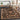 Riley Vintage Traditional Boho Skandi Oriental Black, Mustard & Dark Brown Rug