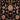 Riley Vintage Traditional Boho Skandi Oriental Black, Mustard & Dark Brown Rug