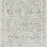 Roma Vintage Traditional Boho Oriental Grey, Light Slate & Ivory Rug - Small 80x150 cm (2'7'' x 4'11'')