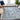 Roma Vintage Traditional Boho Oriental Blue & White Rug