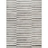 San Francisco Modern Graphic Skandi Black, Ivory & Light Gray Rug - Medium 120x170 cm (3'11'' x 5'7'')