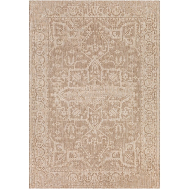 Tuareg Vintage Outdoor Oriental Brown, Vanilya & Beige Rug - Large Plus 160x213 cm (5'3'' x 7')