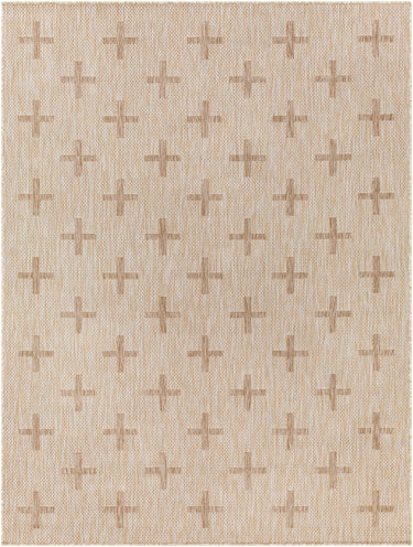 Tuareg Global Outdoor Brown, Tan & Ivory Rug - Design TRG2357 - Medium 120x170 cm (3'11'' x 5'7'')