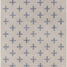 Tuareg Global Outdoor Blue & Ivory Rug - Design TRG2358 - Medium 120x170 cm (3'11'' x 5'7'')