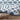 Urban Shaggy Geo Geometric Blue, Denim & White Rug
