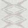 Urban Shaggy Modern Grey & White Rug - Design USG2325 - Medium Plus 130x170 cm (4'3'' x 5'7'')