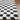 Urban Shaggy Check Modern Black & White Rug