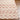 Urban Shaggy Geo Geometric Orange, DustyPink & White Rug