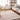 Urban Shaggy Geo Geometric Orange, DustyPink & White Rug