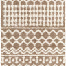 Urban Shaggy Geo Geometric Neutral, MediumBrown & Ivory Rug - Medium Plus 130x170 cm (4'3'' x 5'7'')