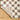 Urban Shaggy Check Runner Modern Brown & Cream Rug