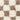 Urban Shaggy Check Runner Modern Brown & Cream Rug