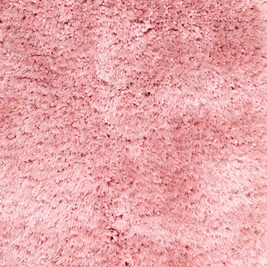 Mayfair Modern Plain High Pile Luxurious Shaggy Rug in Blush Pink