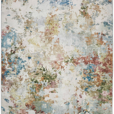 Consept Looms Liberty LIB103 Pallette Multi Washable Non-Slip Modern Rug