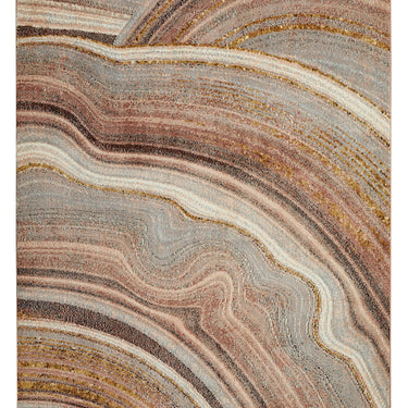 Consept Looms Amara AMA108 Onyx Granite Stone Patterns Blush Grey Handmade Jute Abstract Rug