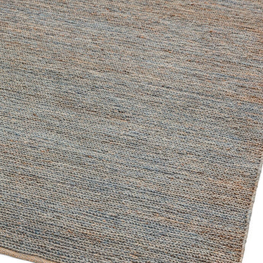 Jute Soumak Hand Woven Flatweave Modern Plain Rug in Silver