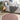 Origins My Nude Pink Washable Non-Slip Polypropylene Shaggy Rug - Round 100x100 cm (3'4"x3'4")
