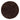 Chicago Shaggy Modern Plain Rug Hallway Runner Circle in Chocolate Brown