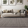 Larson Braided Hand Woven Natural Undyed Wool Charcoal Grey Rug - Medium 120x170 cm (4'x5'6")
