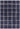 Asiatic London Albany Grid Checkered Lines Blue Wool Traditional Geometric Checked Rug