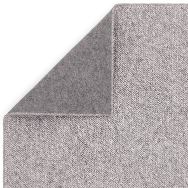 Asiatic London Boden Bobble Grey Washable Wool Polypropylene Textured Rug