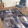 Spirit Artiste Pictorial Navy Blue Polypropylene Abstract Modern Rug 160x230 cm