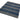 Ives Hand Woven Chenille Flatweave Natural Waves Heringbone Rug in Navy Blue - Small 100x150 cm (3'4"x4'11")