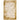 Kuza Border Abstract Modern Distressed Soft Velvety Silky Gold Rug & Runner